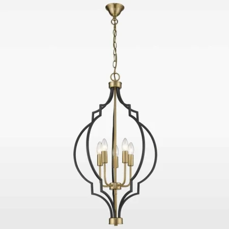 Lampa wisząca NASHVILLE P05186BK AU - Cosmo Light